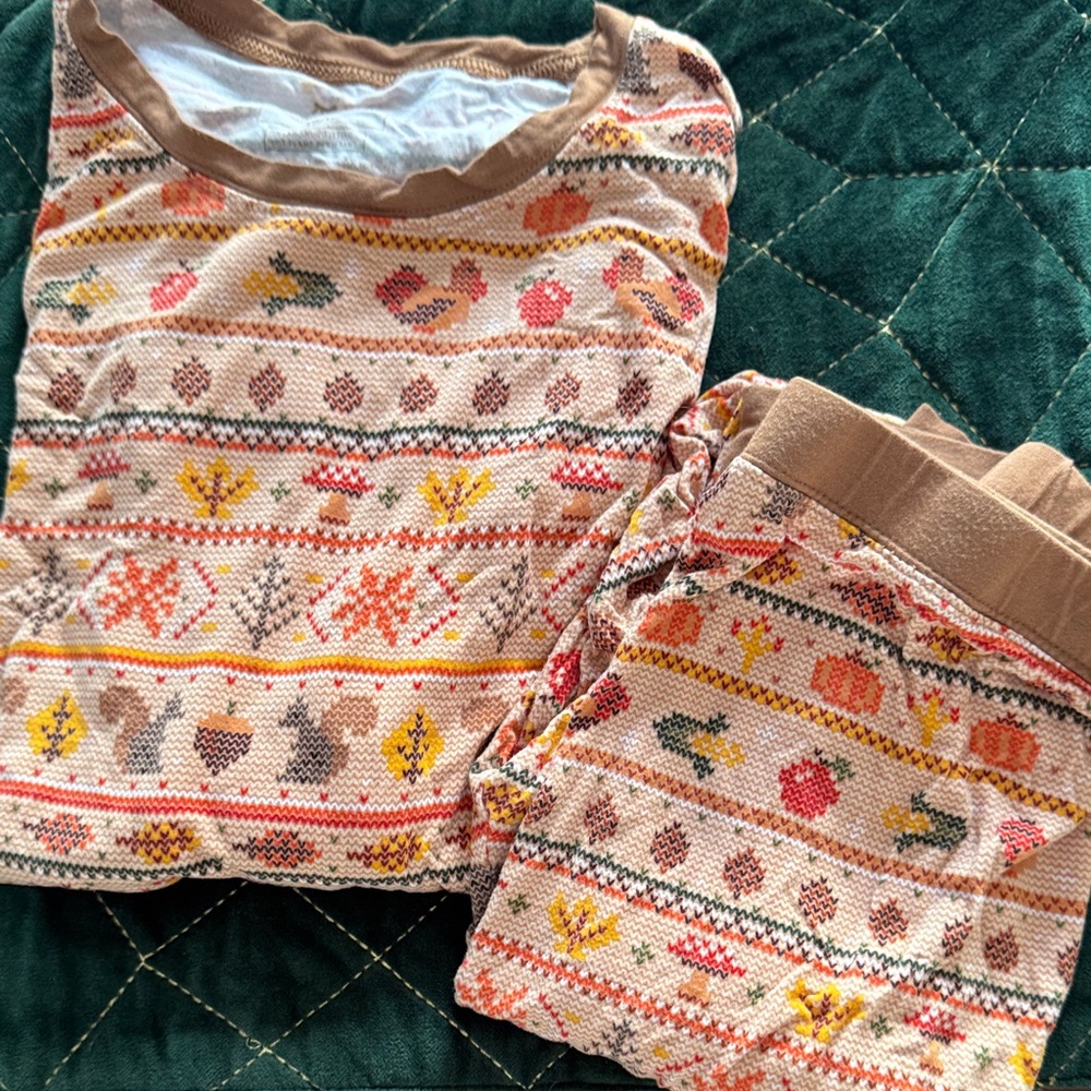 Little Sleepies Autumn Forest Kids Pajama Set
